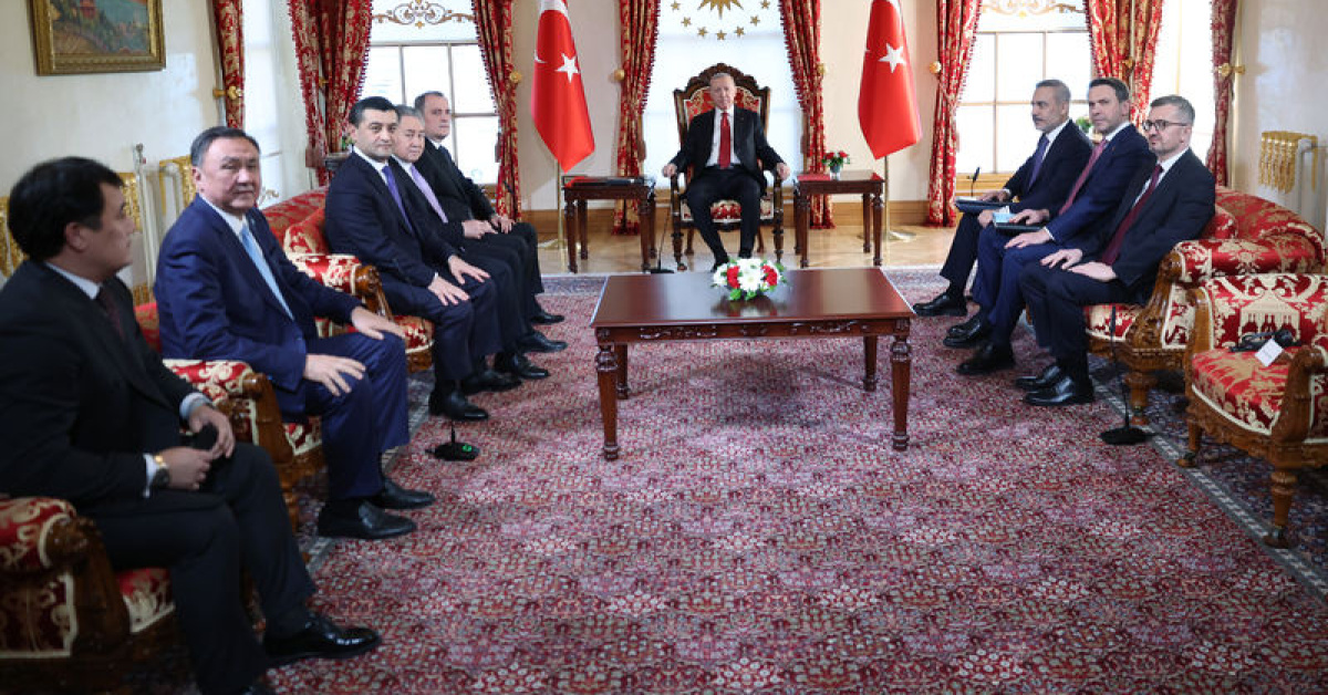 Türk Devletleri Teşkilatı heyetini kabul