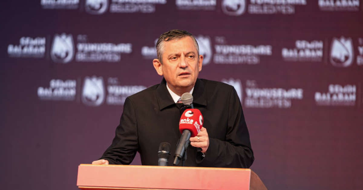 Özgür Özel, Manisa’da konuştu