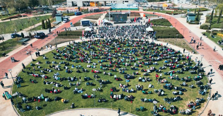 Bursa’da dev ekranda Bursaspor coşkusu!