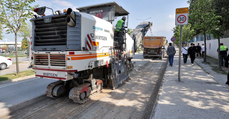 Terminal Yolu yenileniyor