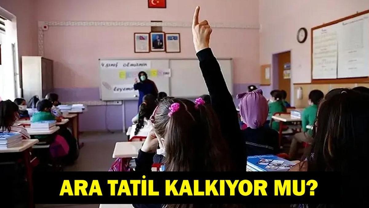 ARA TATİL KALKTI MI? Yaz Tatili Uzuyor Mu? Ara Tatil Ne Zaman Kalkacak? Milli Eğitim Bakanı Yusuf Tekin’den Açıklama!