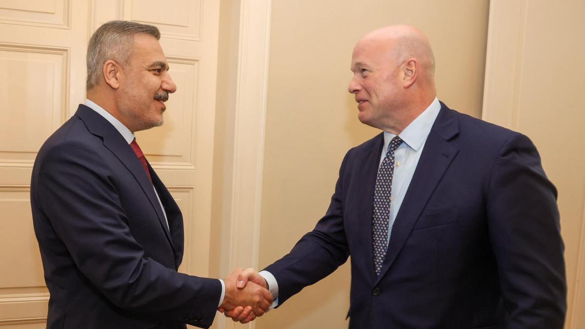 Dışişleri Bakanı Hakan Fidan, Matthew Whitaker ile görüştü
