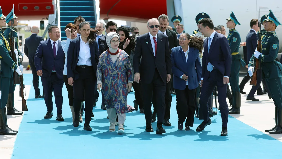Başkan Erdoğan’ın Türkistan çıkarması uluslararası basında yankı uyandırdı