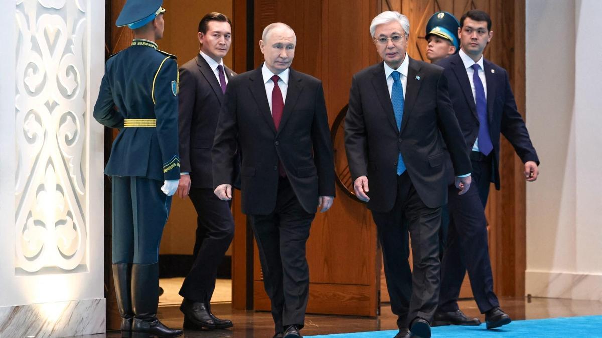 Rusya Devlet Başkanı Putin Astana’da