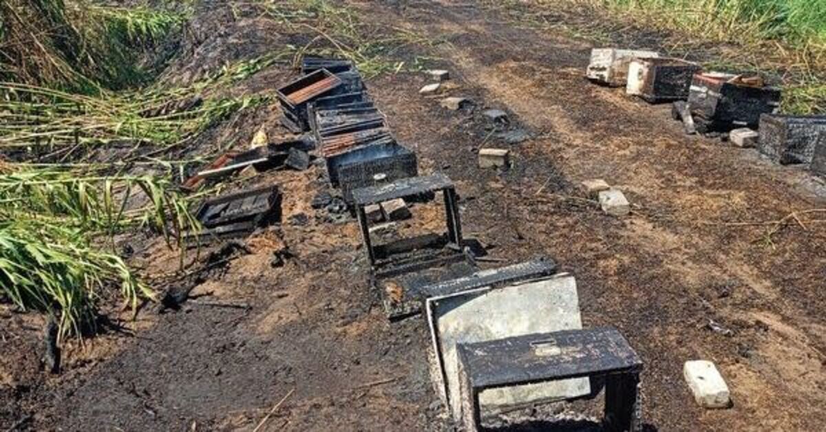 20 kovanımı cayır cayır yaktılar