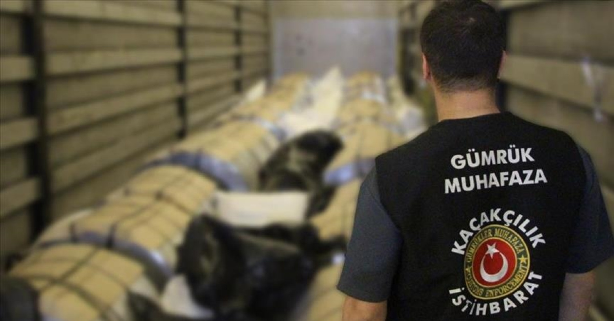 38 milyarlık uyuşturucu ele geçirildi