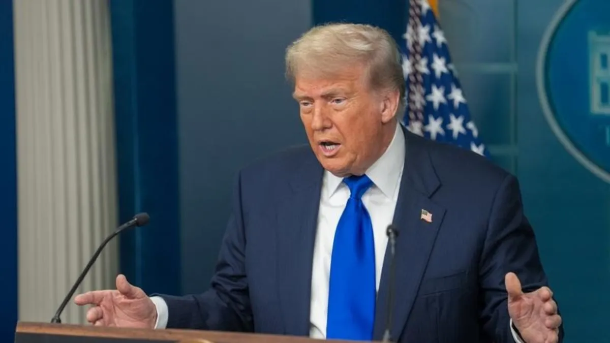 ABD Başkanı Donald Trump: Metni beğenmezsem füzeyi yerler