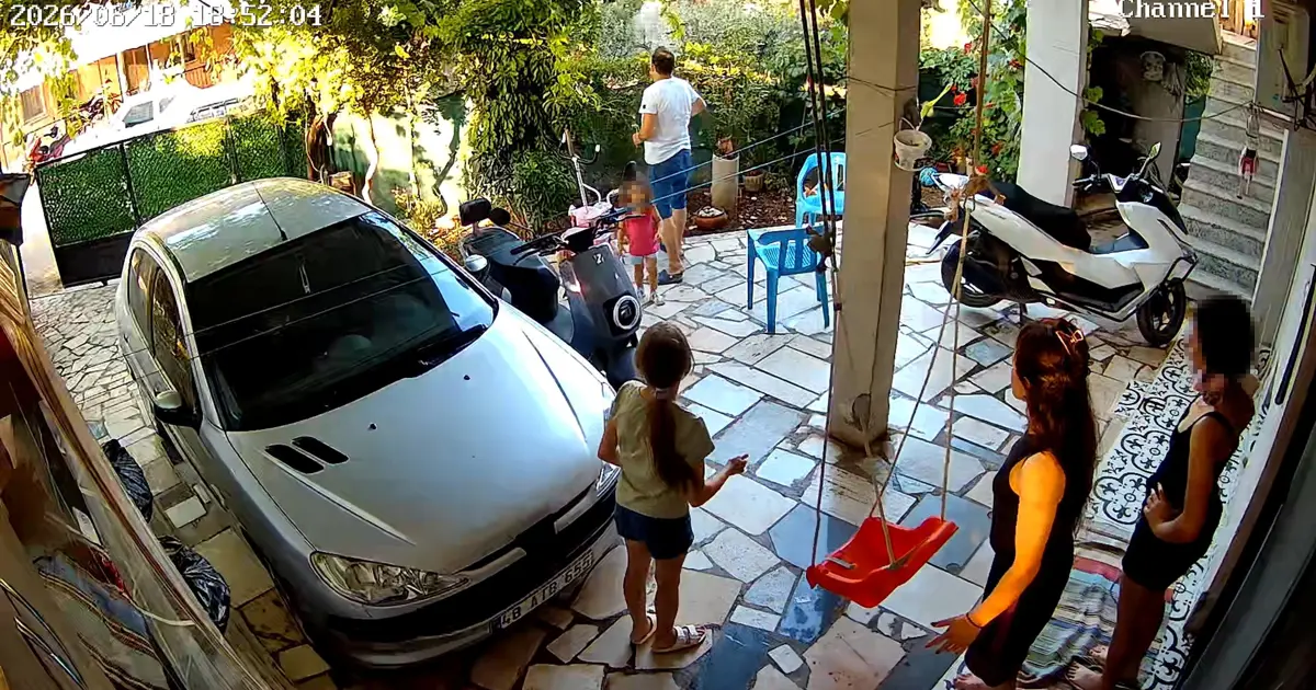 Bahçe kapısı cinayetinde güvenlik kamerası ri ortaya çıktı