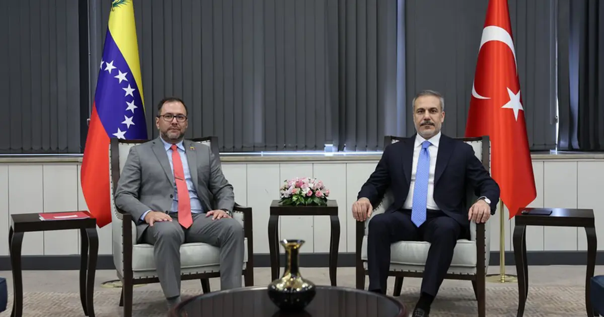 Bakan Fidan, Venezuelalı mevkidaşı ile görüştü
