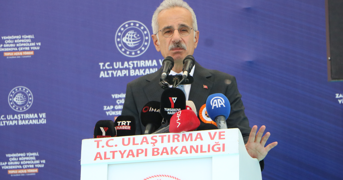 Bakan Uraloğlu: Artık Hakkari’nin dağlarında terör değil, barış kol geziyor