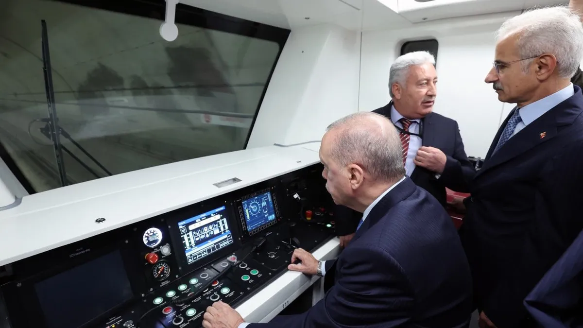 Bakan Uraloğlu açıkladı: İstanbul’a kazandırılan toplam raylı sistem hattı uzunluğu 180 kilometreye ulaştı