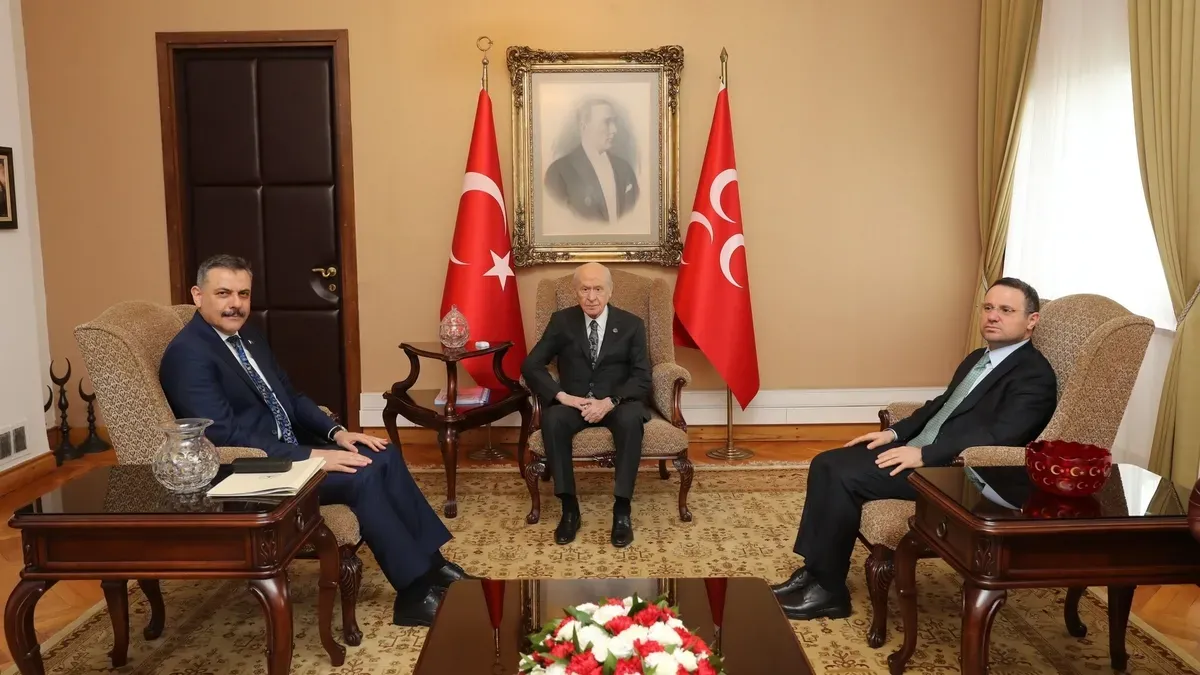 Bakanlardan Bahçeli’ye kritik ziyaret! Masada tek gündem var: Terörsüz Türkiye