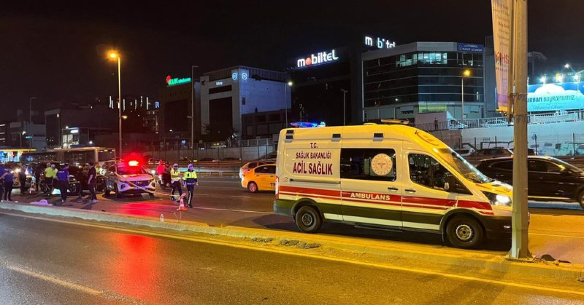 Bakırköy’de motosiklet kazası: 2 ölü