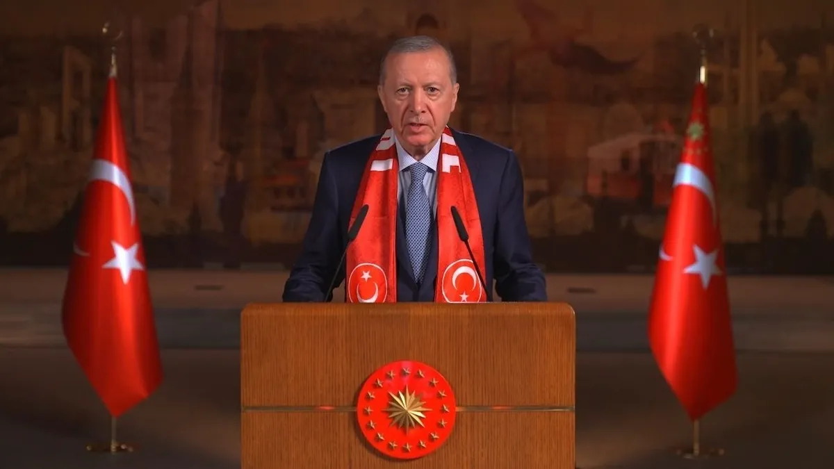 Başkan Erdoğan’dan “Bizim Çocuklar”a Dünya Kupası morali: Başlarını öne eğmesinler
