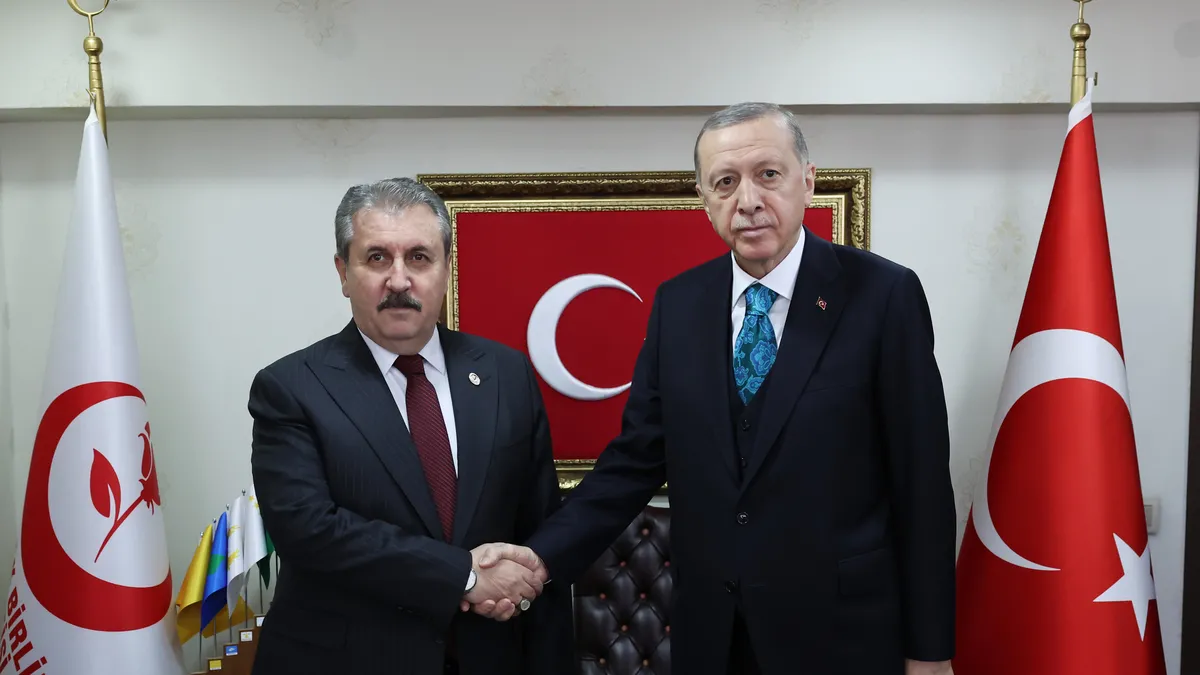 Başkan Erdoğan’dan Mustafa Destici’ye tebrik mesajı