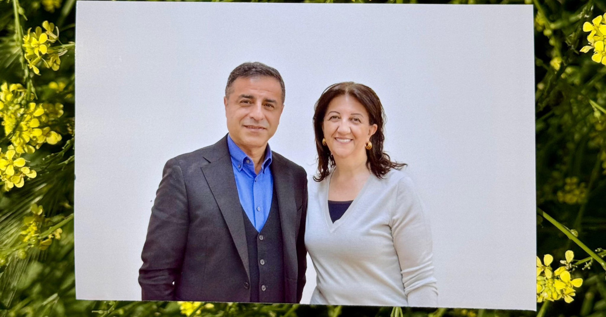 Buldan, Demirtaş’la fotoğrafını paylaştı