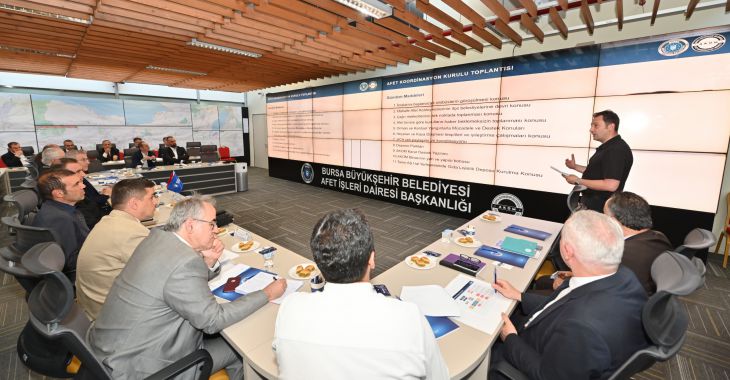 Bursa’nın afet planı AKOM’da masaya yatırıldı