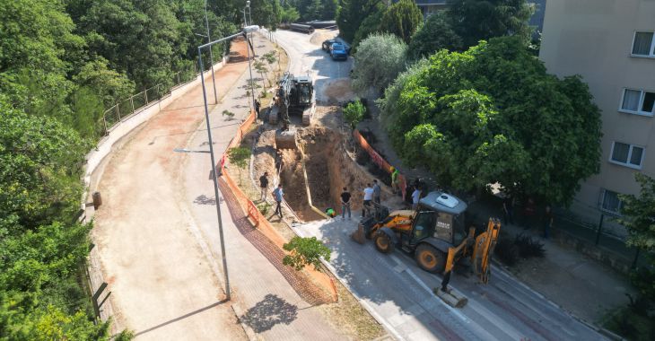Büyükşehir’den güçlü altyapı için güçlü hamle
