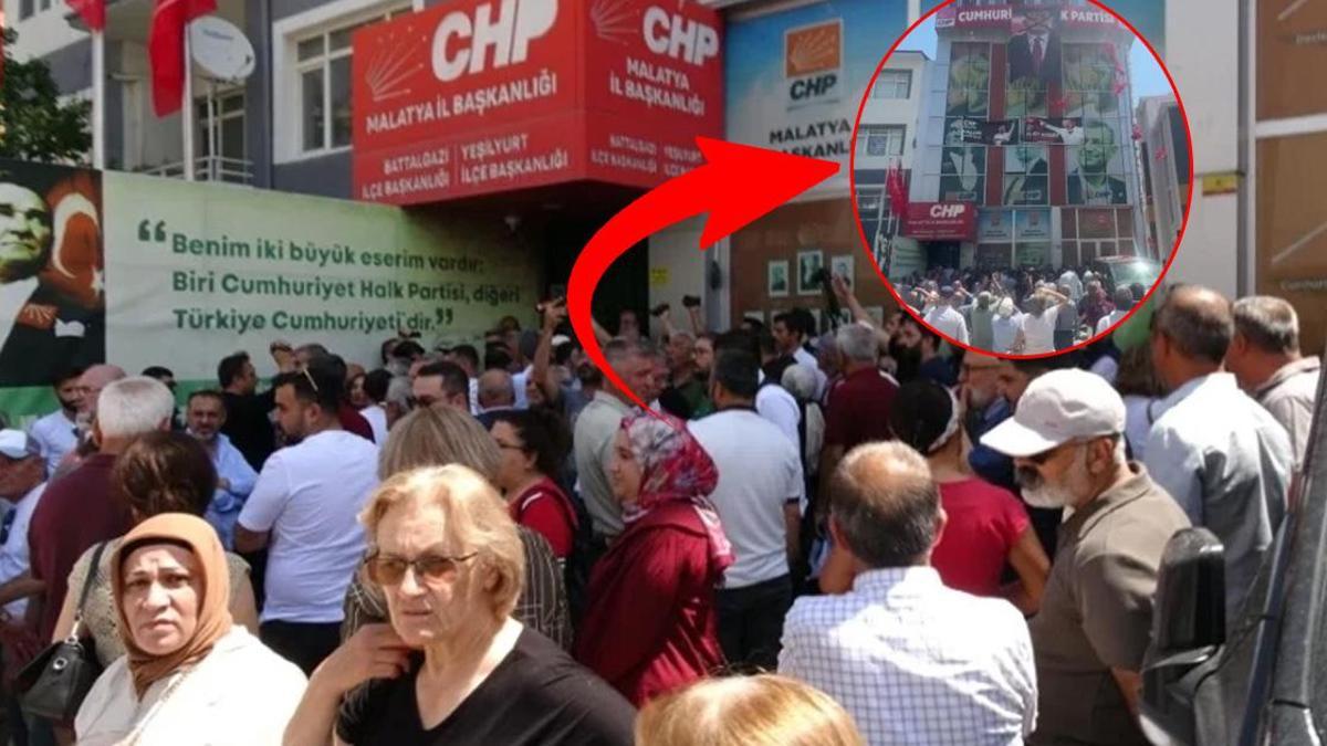 CHP Malatya’da kriz! Binaya çilingirle girildi, “hain” afişi asıldı