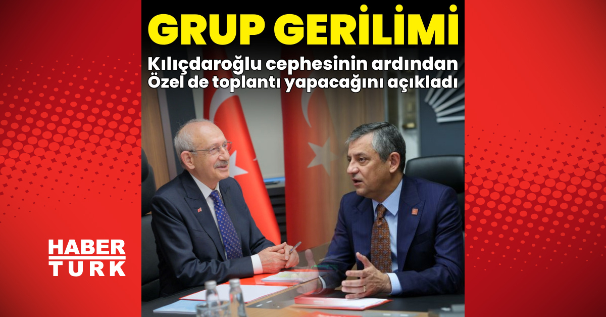 CHP’de grup toplantısı gerilimi!