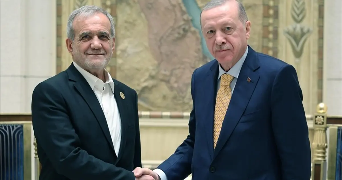 Cumhurbaşkanı Erdoğan, Pezeşkiyan ile telefonda görüştü