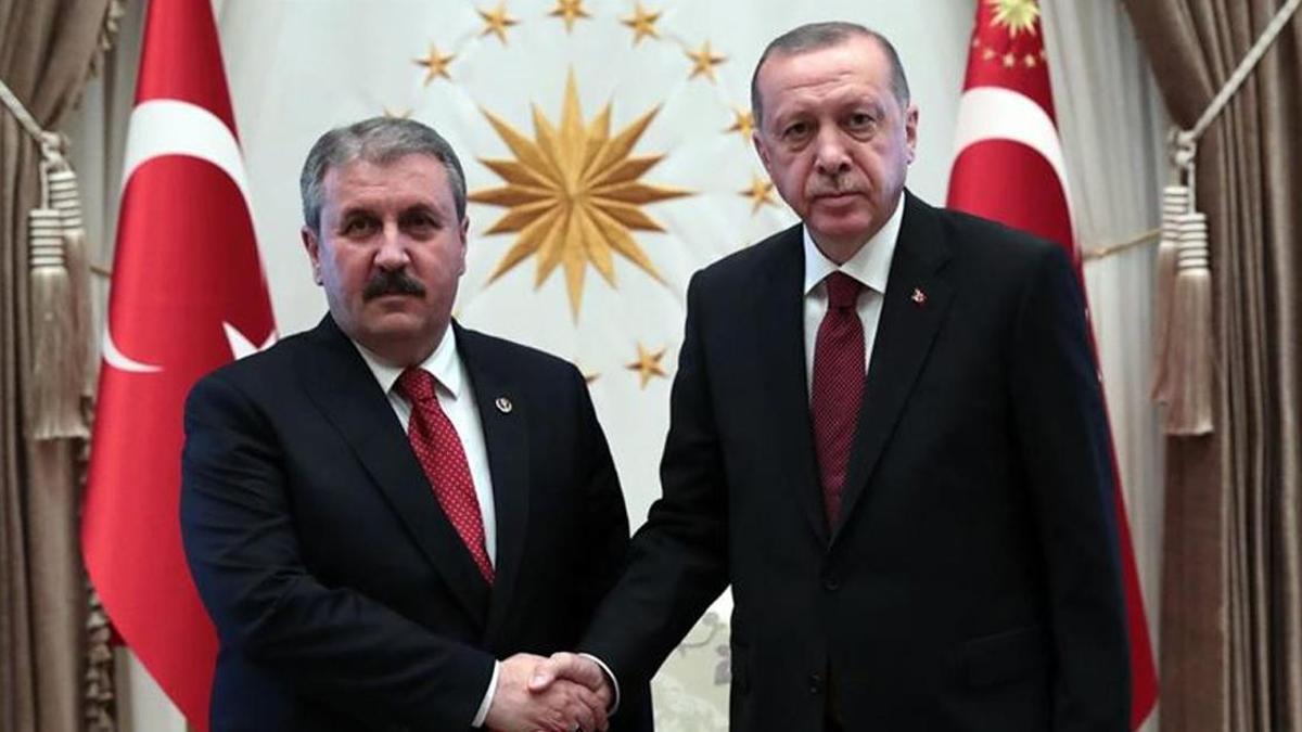 Cumhurbaşkanı Erdoğan’dan Destici’ye tebrik mesajı