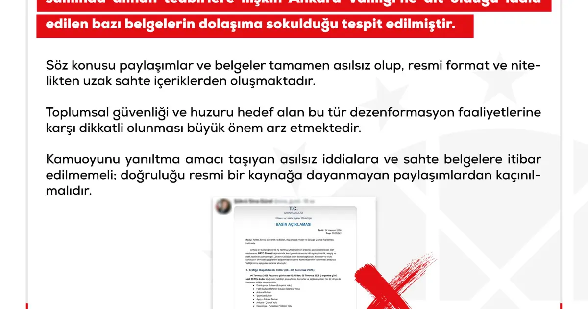 DMM’den ‘sahte belge’ uyarısı