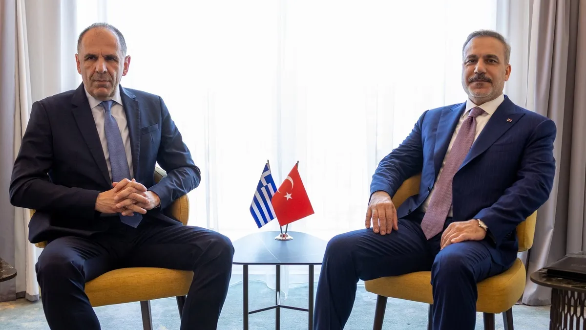 Dışişleri Bakanı Fidan, Yunan mevkidaşı Gerapetritis ile görüştü