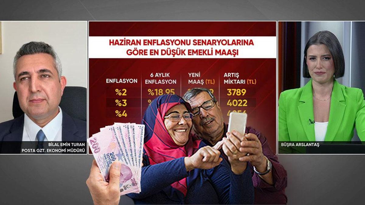 Gözler cuma günkü enflasyon verisinde: İşte yeni emekli maaşı senaryoları