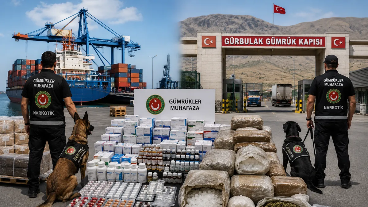 Gümrük Muhafaza kalbinden vurdu! Zehir tacirlerine tarihi darbe! Tam 8 milyar 85 milyon TL