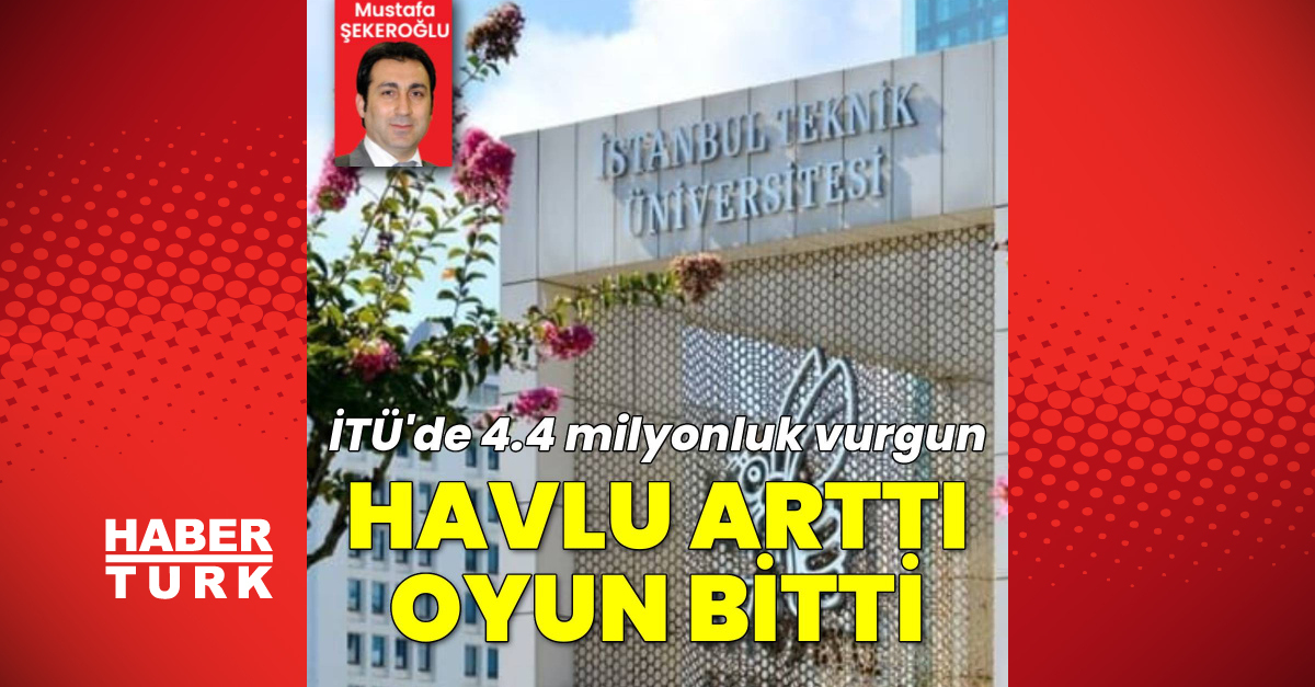İTÜ’de 4,4 milyonluk dolandırıcılık