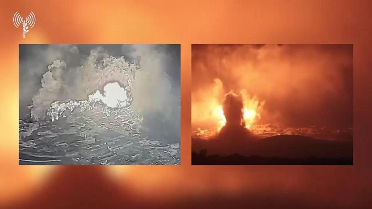 İsrail Lübnan’ı böyle vurdu! “Hizbullah’a ait 200 metrelik tüneli bombaladık”