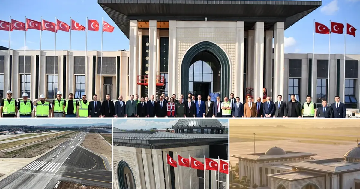 İşte Ankara’nın yeni havalimanı: Adı belli oldu, pazartesi günü açılacak
