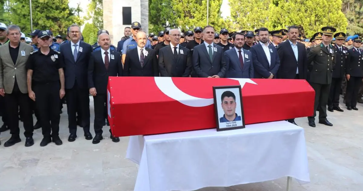 KADES ihbarına giden polis şehit oldu. Denizli’de toprağa verildi