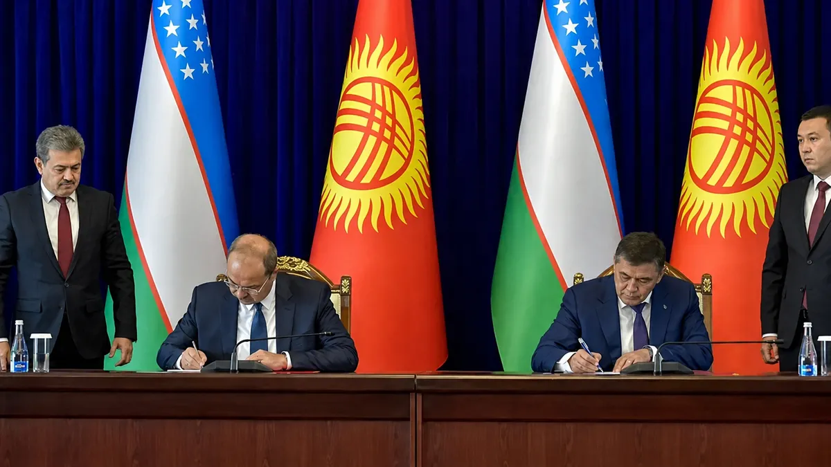 Kırgızistan ile Özbekistan, sınır belirleme projesi kapsamında toprak takası yaptı