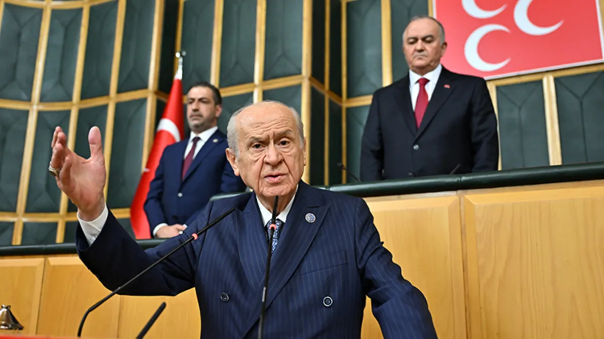 MHP Lideri Bahçeli’den partisinin grup toplantısında önemli açıklamalar