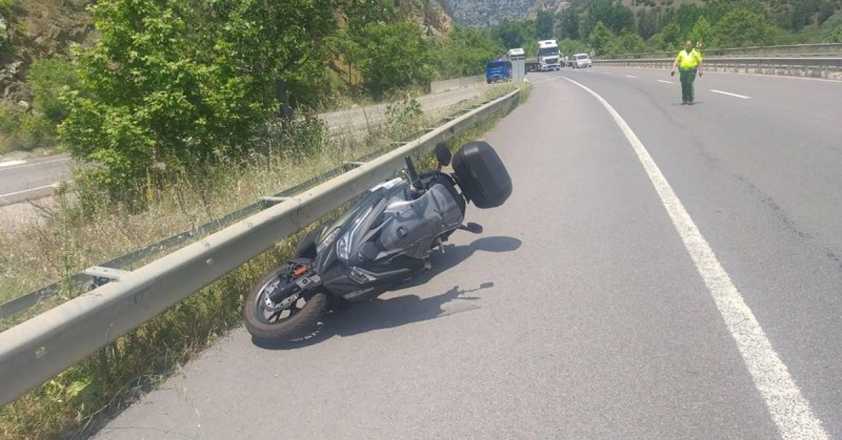 Motosiklet kazasında facia!