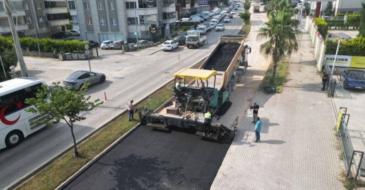 Nilüfer’in yolları yenileniyor