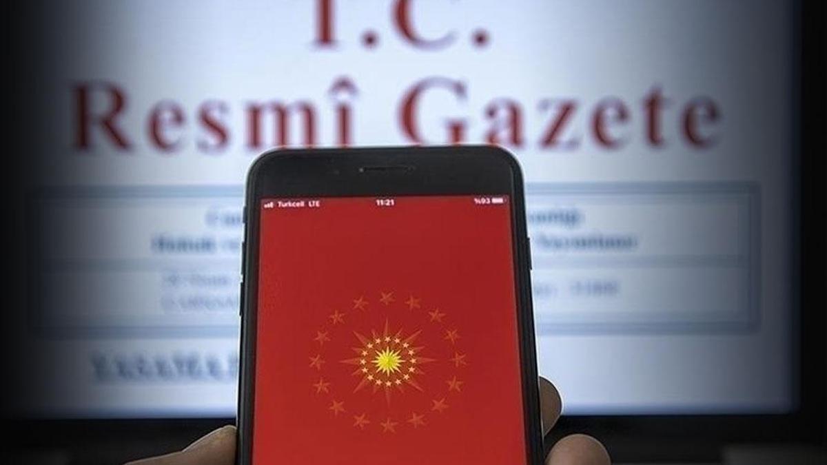 Atama ve görevden almalar Resmi Gazete’de