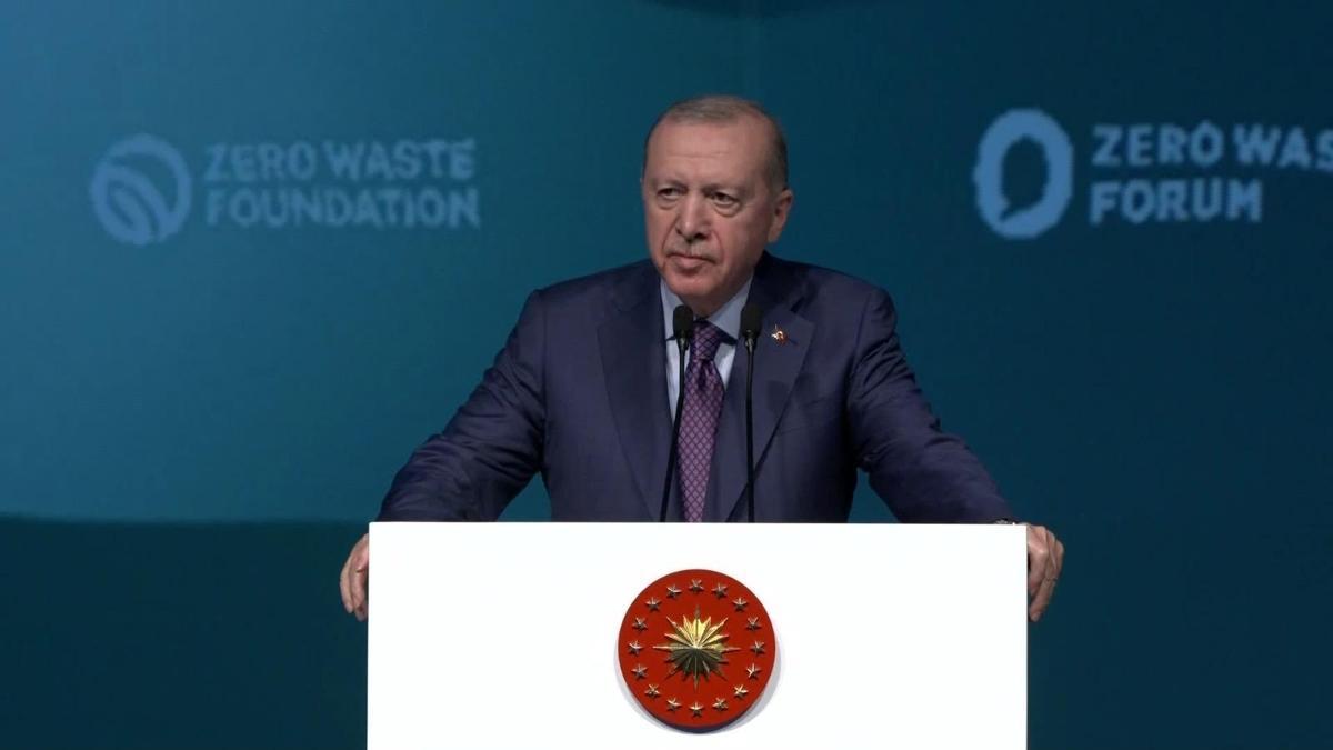 SON DAKİKA… Sıfır Atık Forumu! Cumhurbaşkanı Erdoğan: 613 bin ağacın kesilmesini engelledik