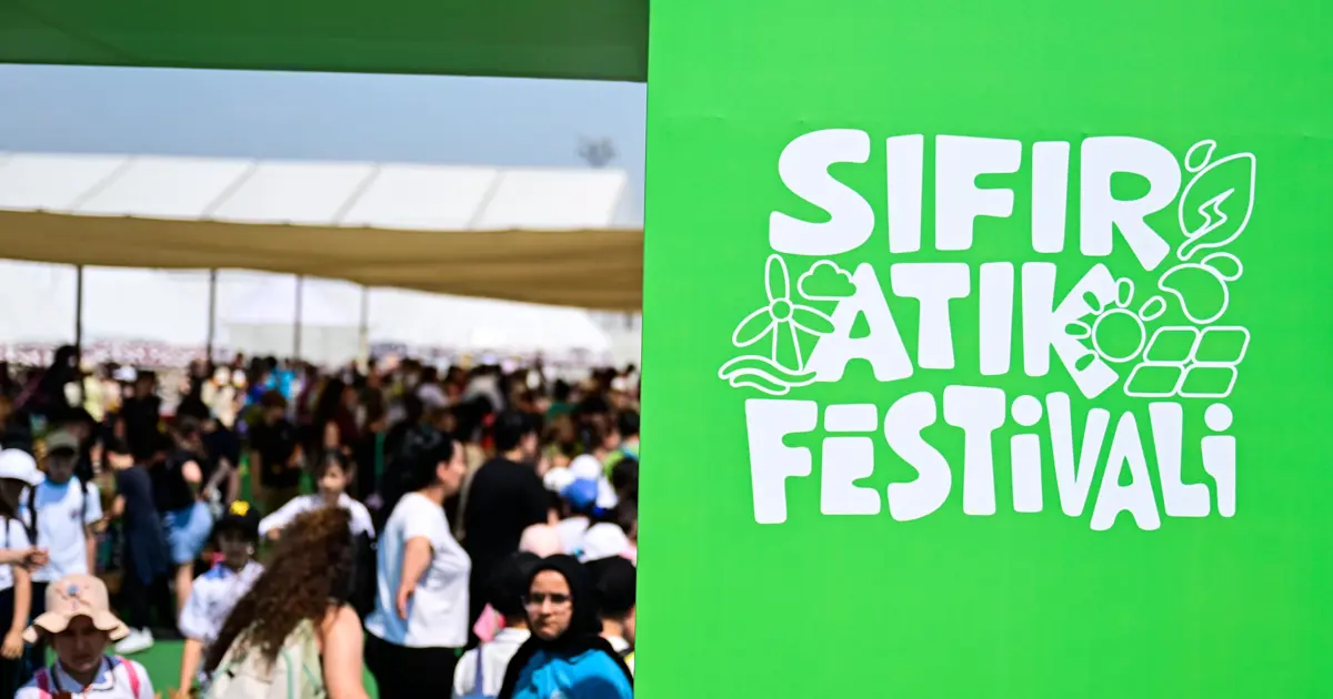 Sıfır Atık Festivali Atatürk Havalimanı’nda sürüyor