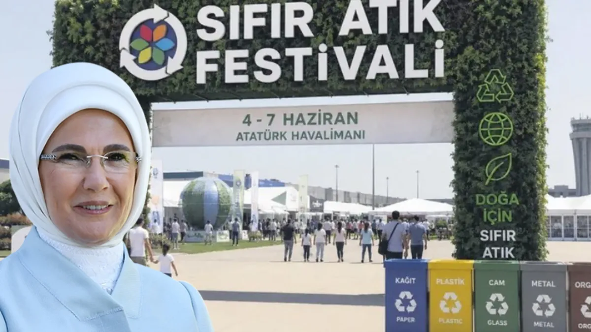 Sıfır Atık Festivali Emine Erdoğan’ın liderliğinde başladı! Ücretsiz konserler ve daha fazlası burada