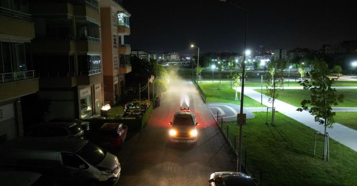 Sinek ve haşerelere karşı yoğun mücadele