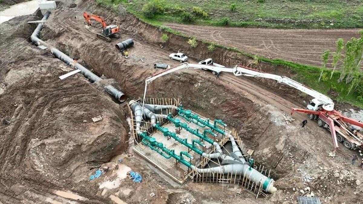 Sivas’ta dev sulama projesinde sona yaklaşıldı! Çiftçiye yılda 283 milyon liralık katkı sağlayacak