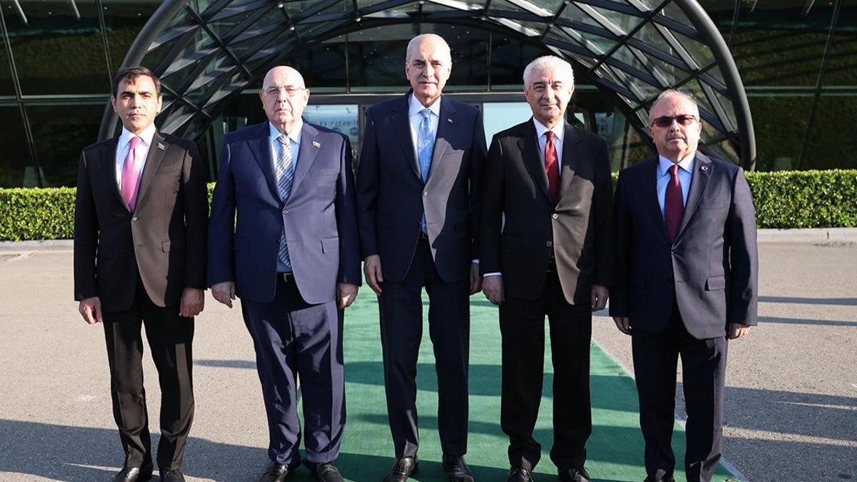 TBMM Başkanı Kurtulmuş, Azerbaycan’da