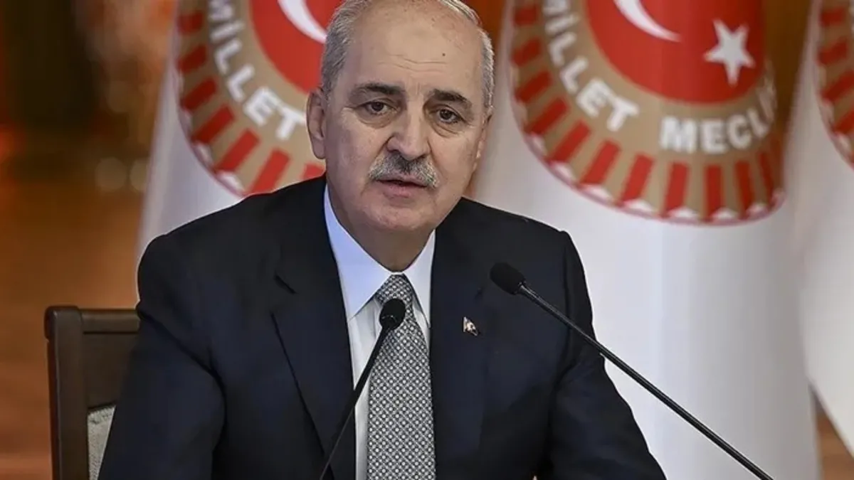 TBMM Başkanı Numan Kurtulmuş: TBMM CHP’deki soruna taraf olamaz