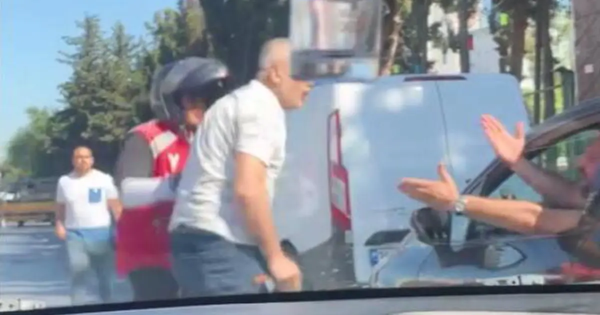 Trafikte tartıştığı sürücüye saldırdı; 180 bin lira para cezası kesildi