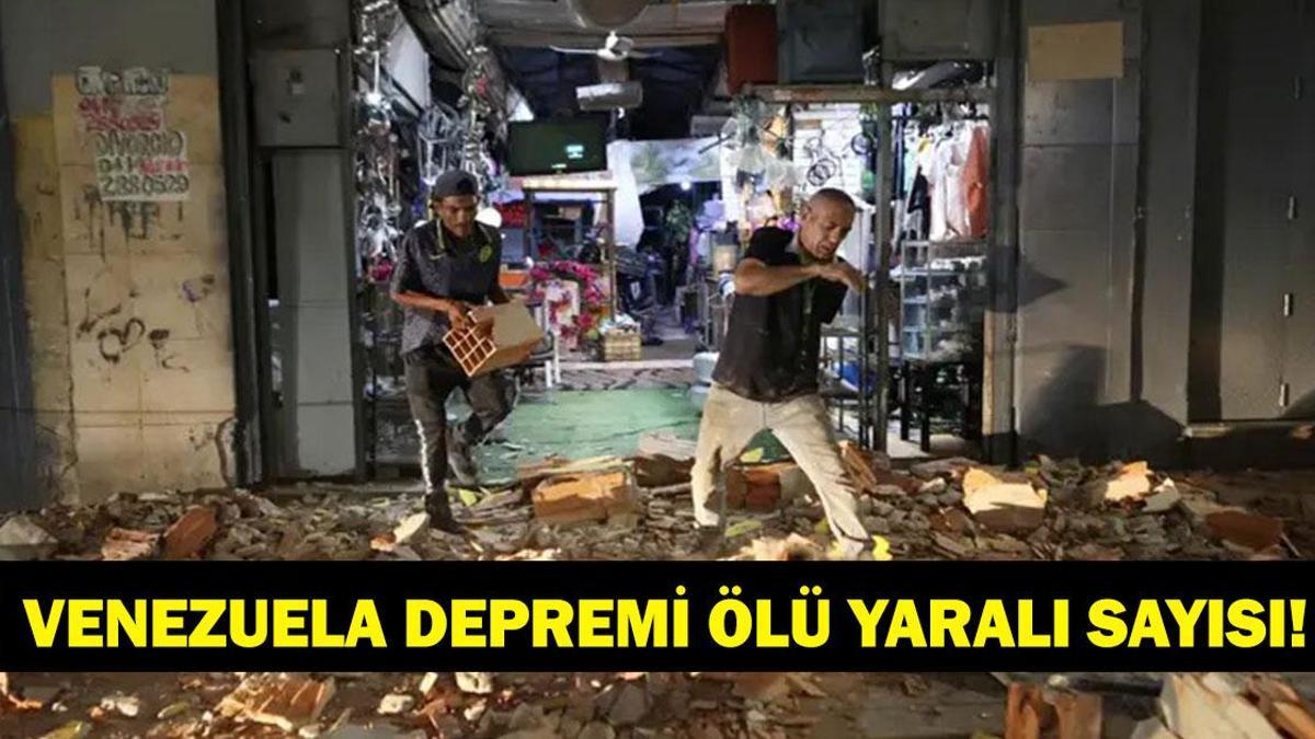 VENEZUELA DEPREMİ ÖLÜ YARALI SAYISI: Venezuela’daki deprem kaç şiddetinde? Depremde ölü ve yaralı sayısı kaç? 39 Saniyede iki deprem!