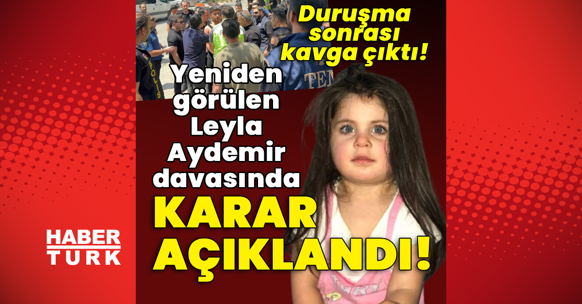 Yeniden görülen Leyla Aydemir davasında karar açıklandı!