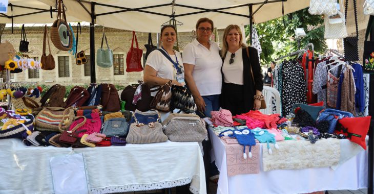 ‘’Meydan Kadınların’’ pazarına büyük ilgi